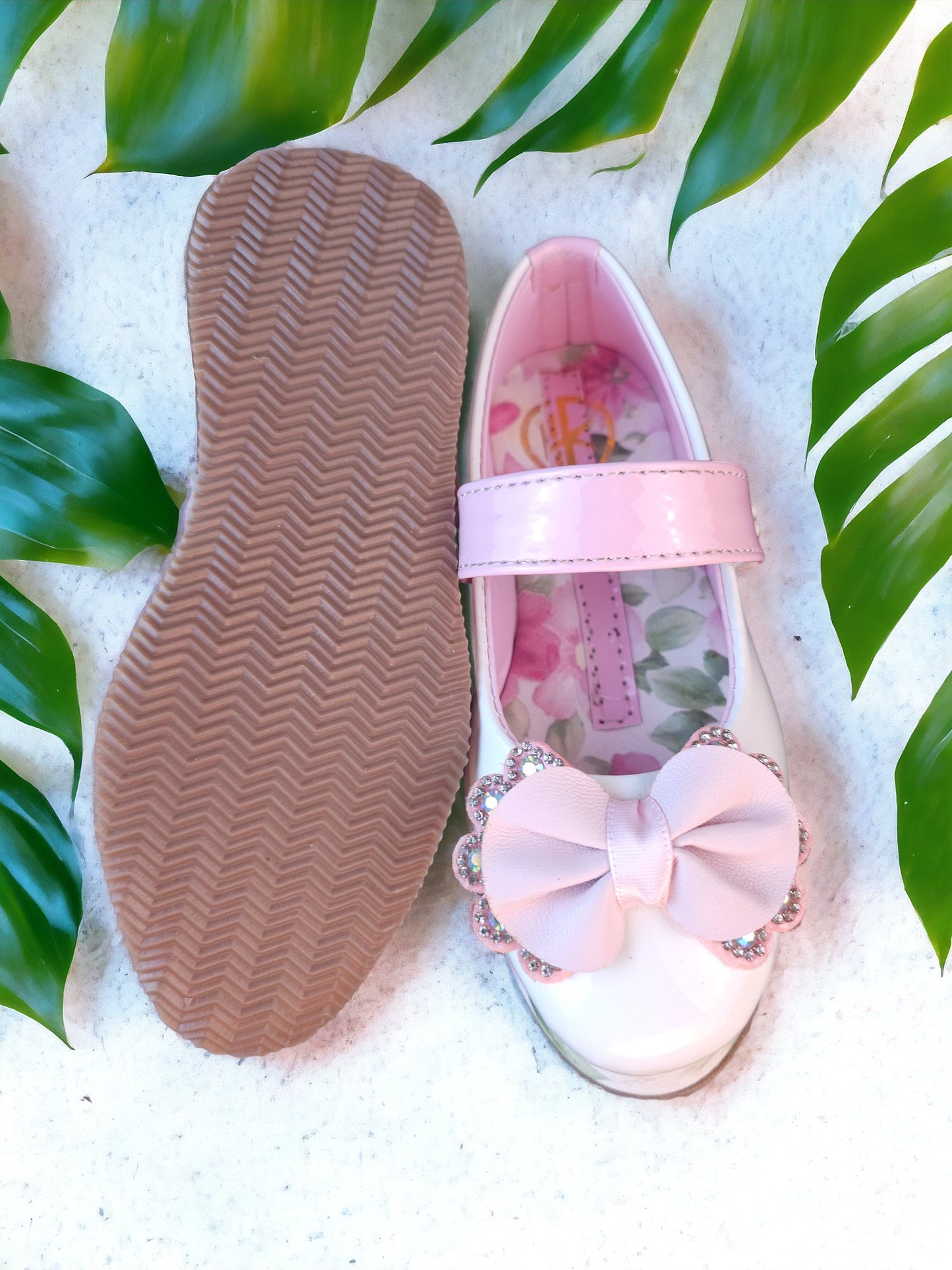 Pink Bow Platform Shoe