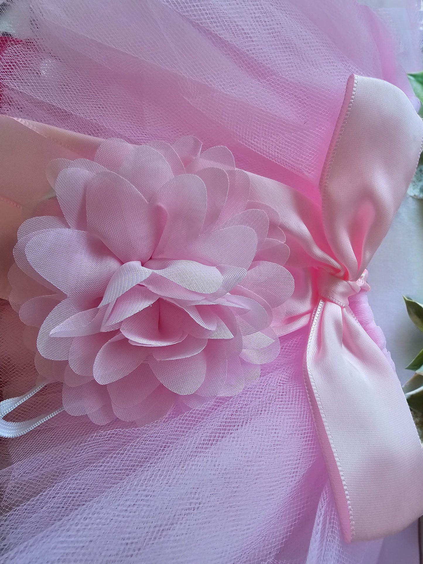 tutu pink skirt with bow