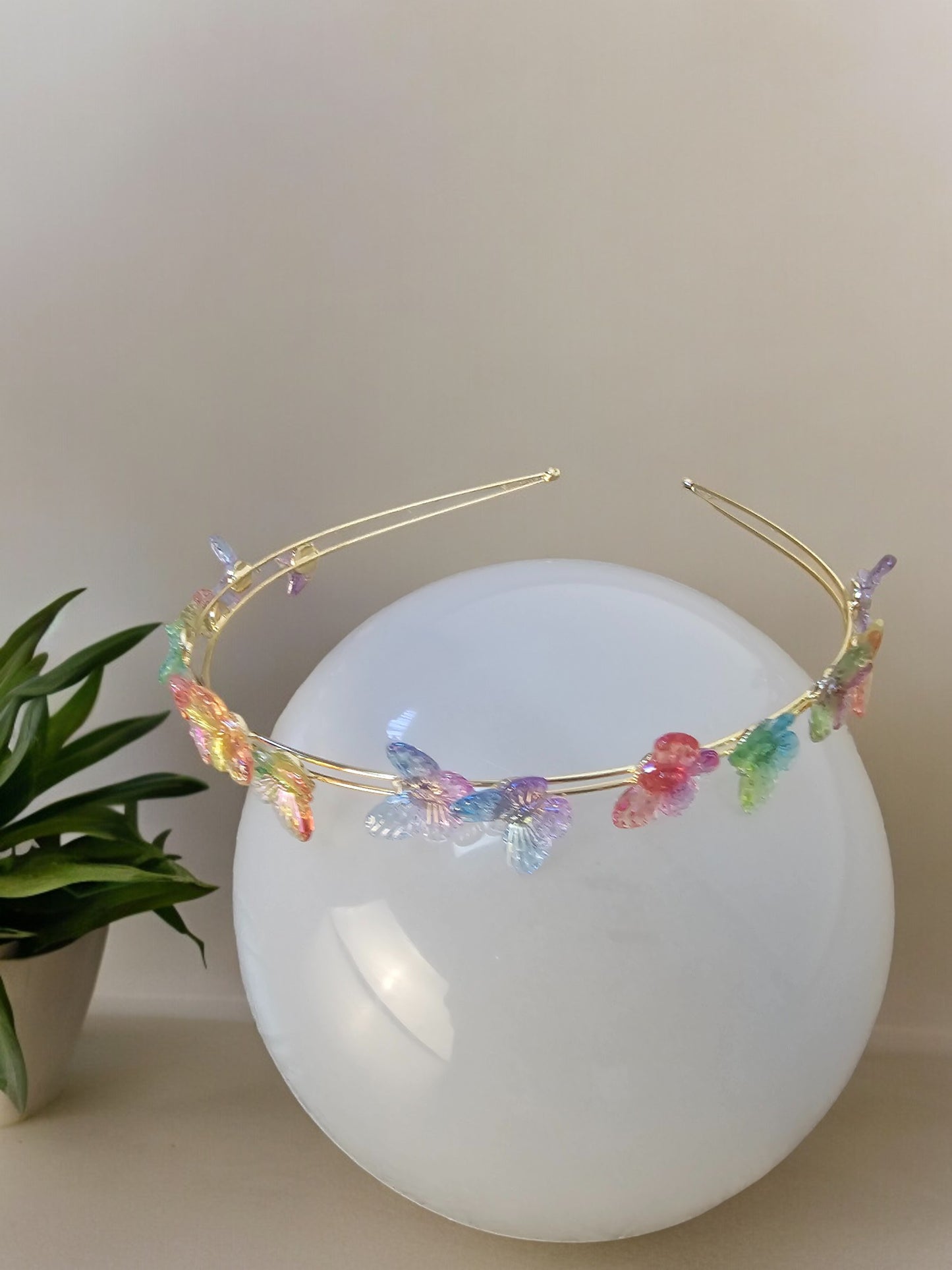 Head bank Rainbow Butterfly