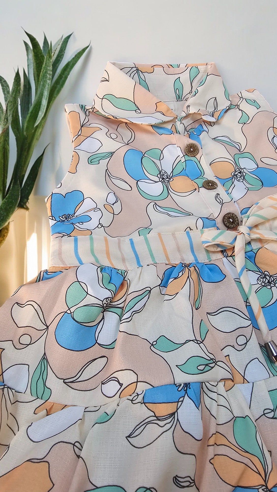 Cotton Front open style
