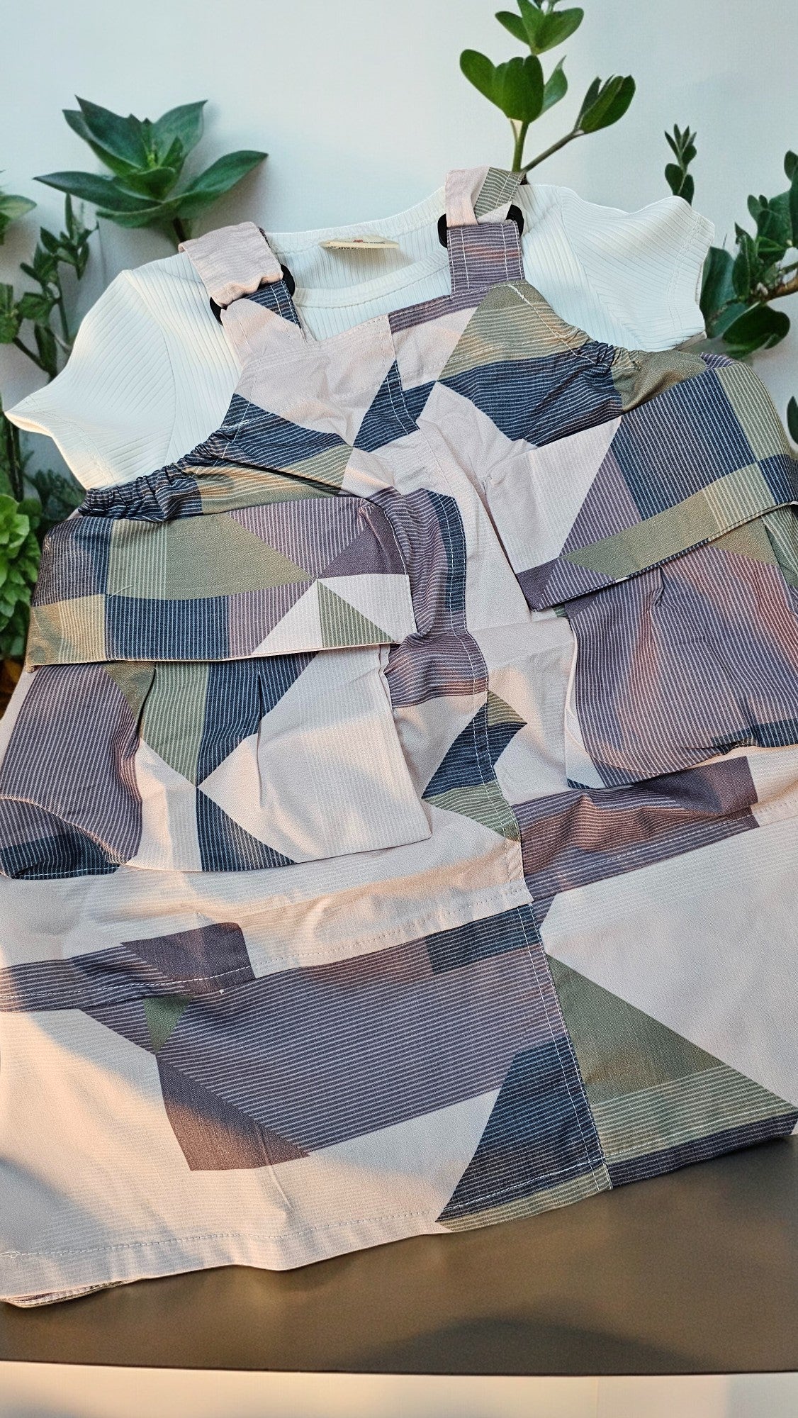 Girls Unique overall Dress