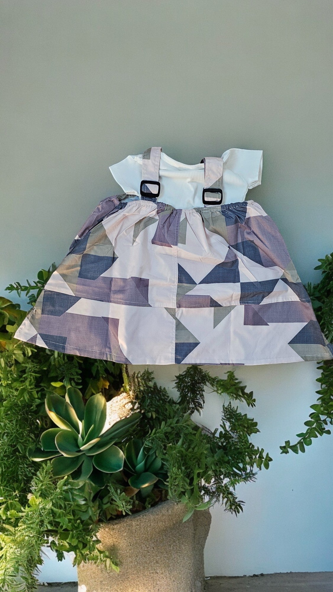 Girls Unique overall Dress