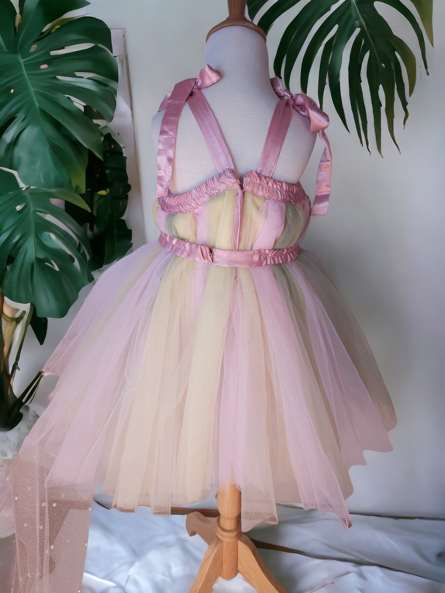 BABY GIRLS PINK TUTU DRESS