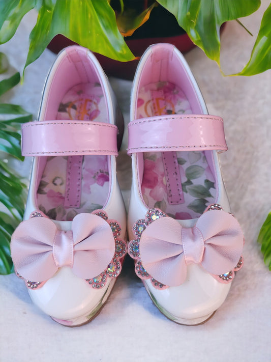 Pink Bow Platform Shoe