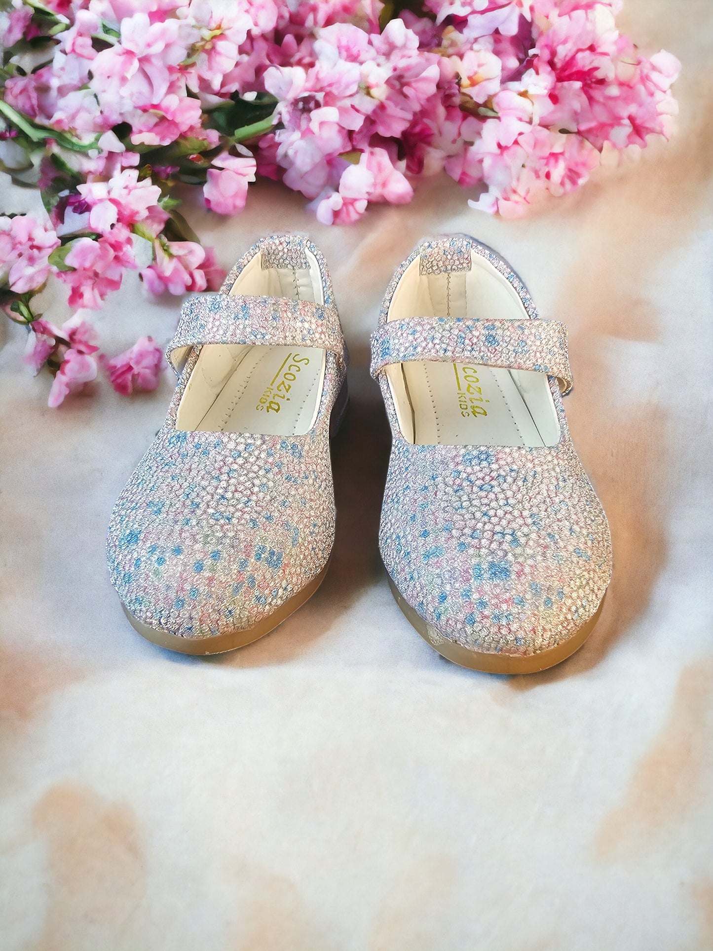 Rainbow Stone effect shoe