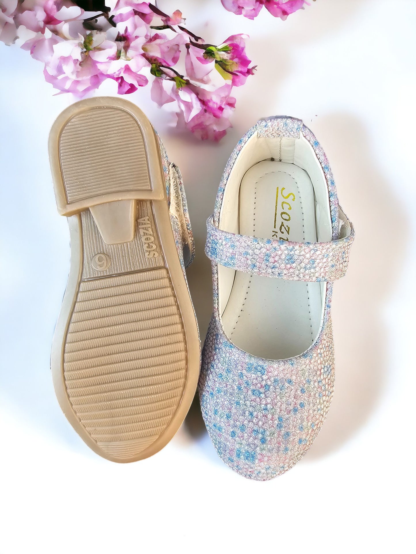 Rainbow Stone effect shoe