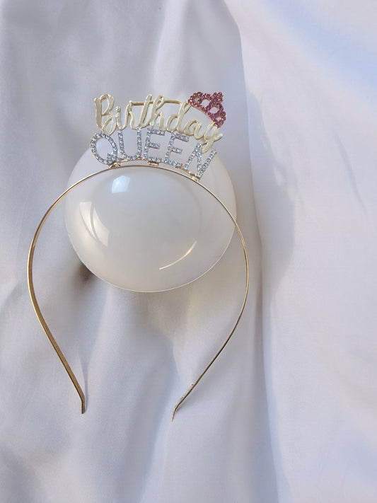 Birthday queen Headband