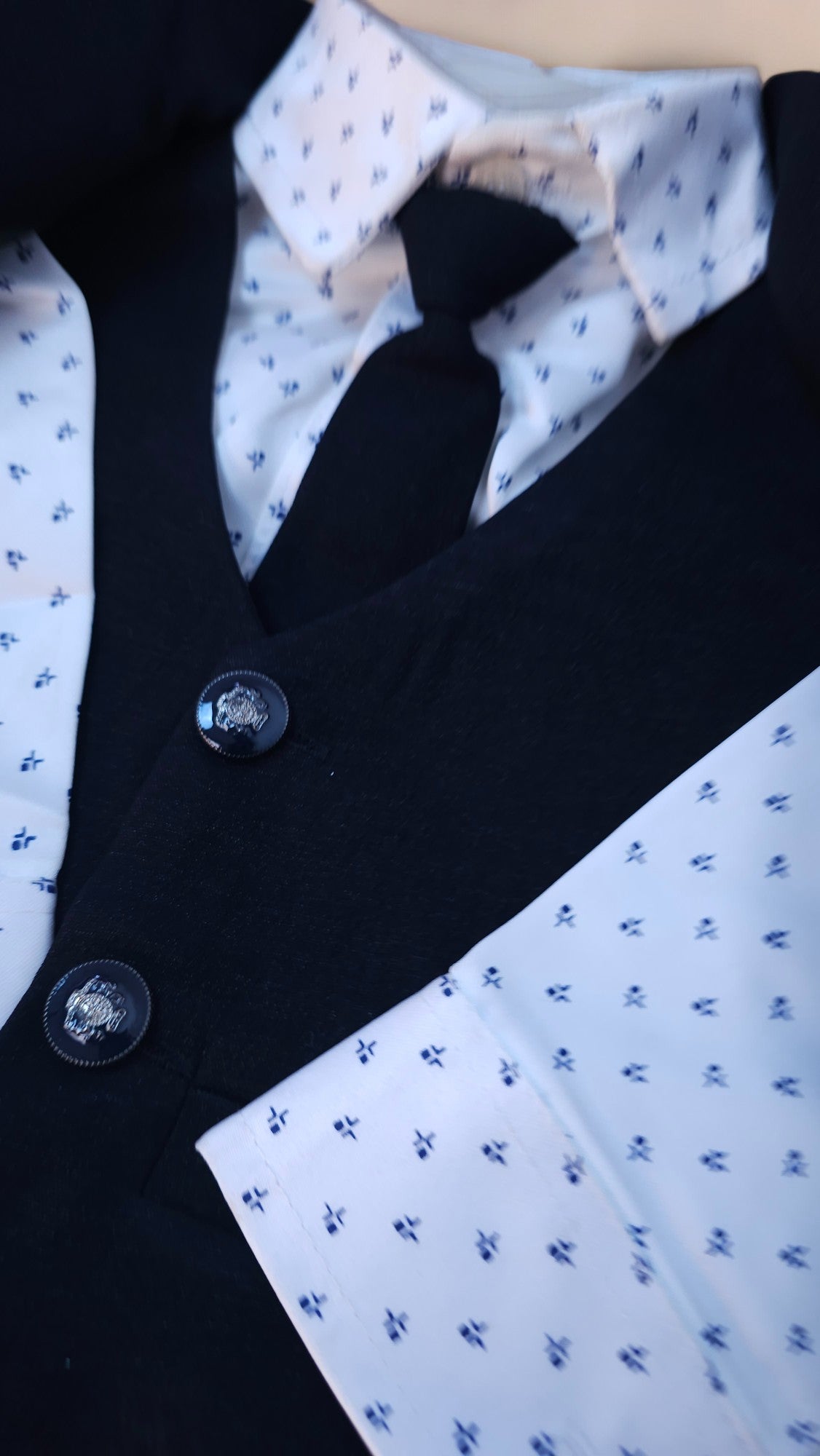 4 pcs Formal outfit Blue